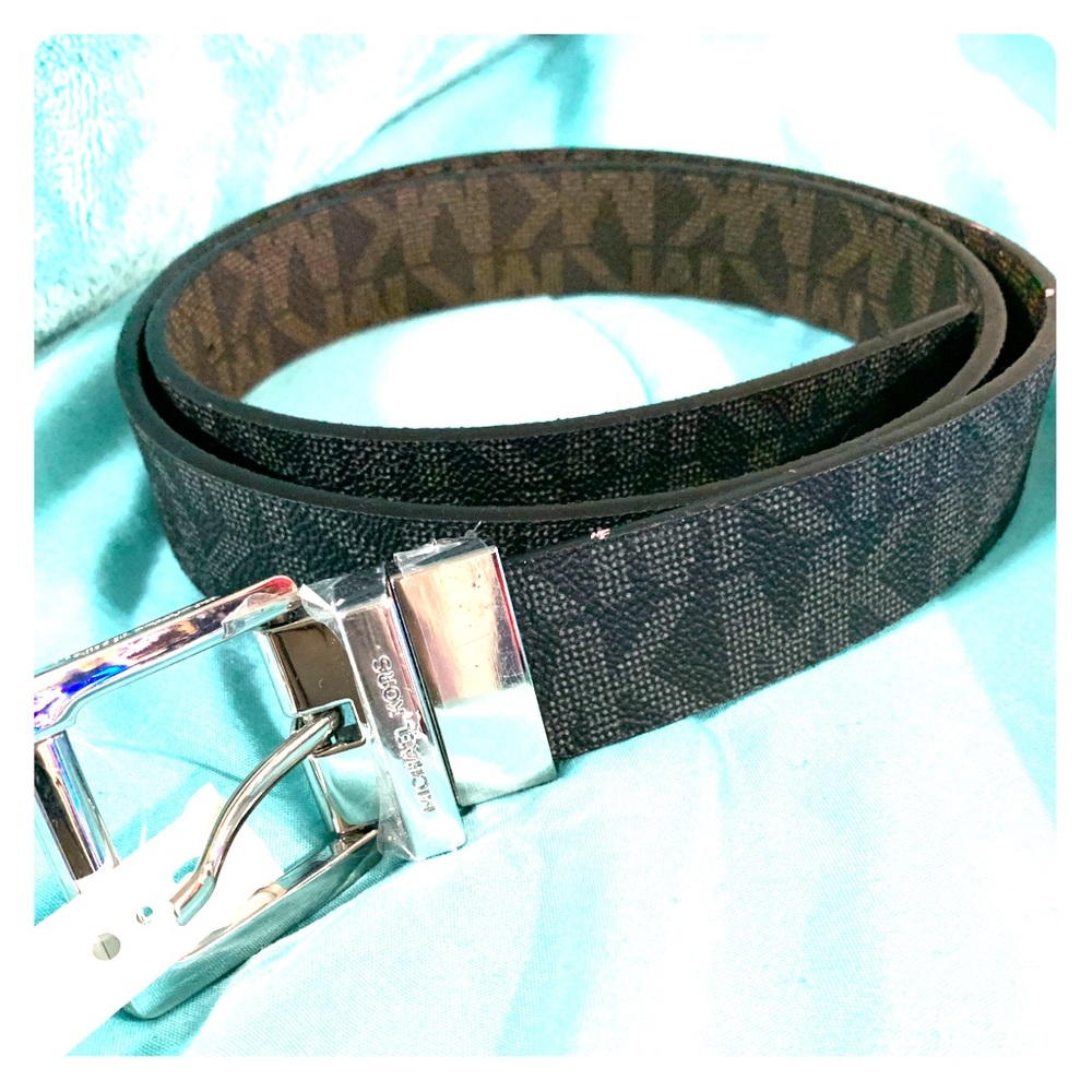 Michael Kors Reversible Logo Belt